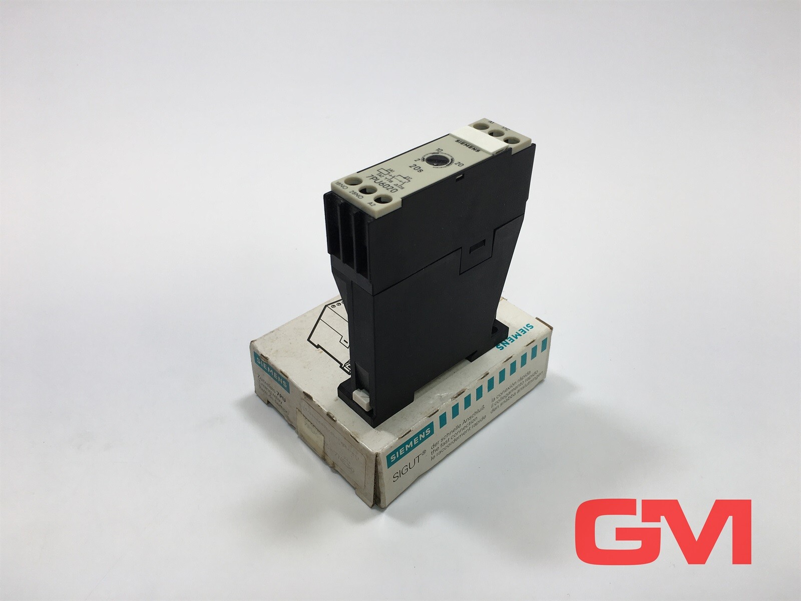 Siemens Star Delta Time Relay 7PU6020-7NE30 Timing Relay 2-20 Sec. 42/48 V