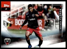 2021 Topps MLS #67 Edison Flores D.C. United