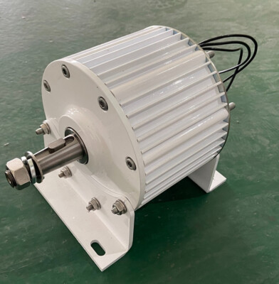 3000W Permanent Magnet Generator 3 Phase 120V 220V Gearless Synchronous Dynamo