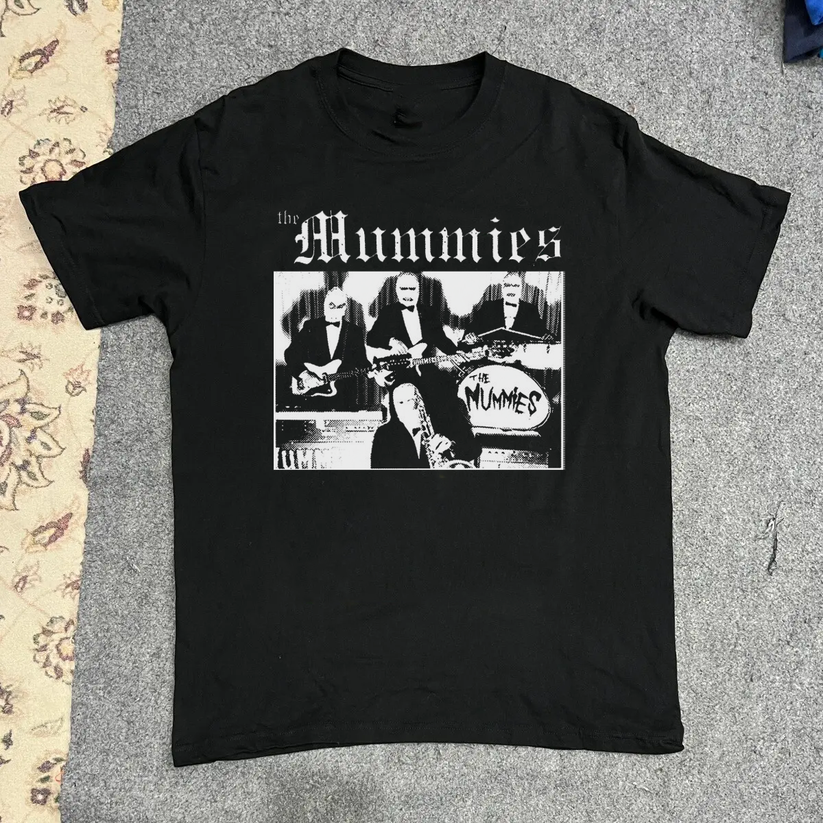 NEW The Mummies Band Collection Black Size SML to 5XL Shirt OM807