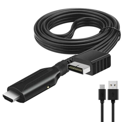 Adapter PS2/PS1 zu HDMI Audio Video Konverter Kabel PS2 zu HDMI Kompatibale