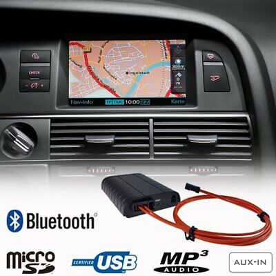 Bluetooth Handsfree Usb Sd Adapter Mp3 For Audi A5 A6 C6 2005 2009 Mmi 2g Ebay