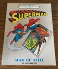 Rare Vintage Critics Choice Magazine Superman: Man Of Steel 1987 James Van Hise