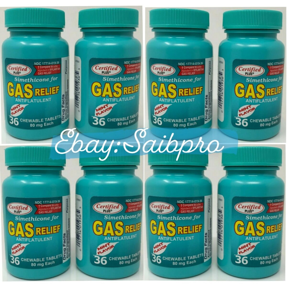 Anti-gas Simethicone Tablets