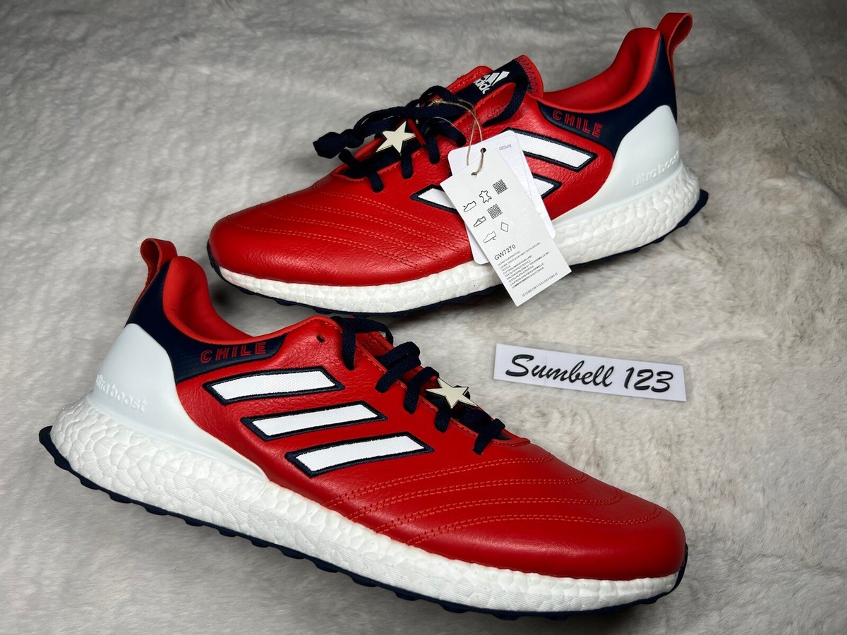 Adidas Ultraboost COPA Chile World Cup FUTBOL Red White Blue