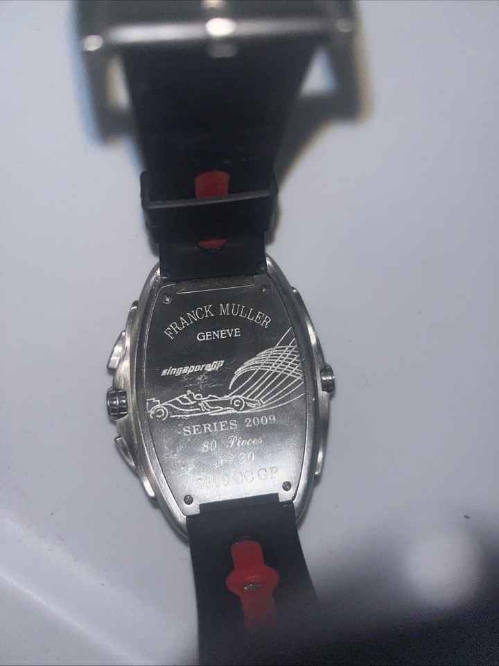 Frank Muller The Conquistador Line Chronographe Grand Prix 9900 CC GP ...