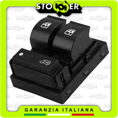 Pulsante Alzacristallo Anteriore Destro - Interruttore Finestra Per Fiat Nemo, Doblo, Fiorino, Qubo, Bipper, Combo - Foto 4
