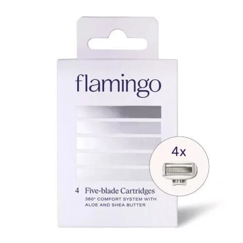 Flamingo Women s Razor Blade Refill 4 Pack