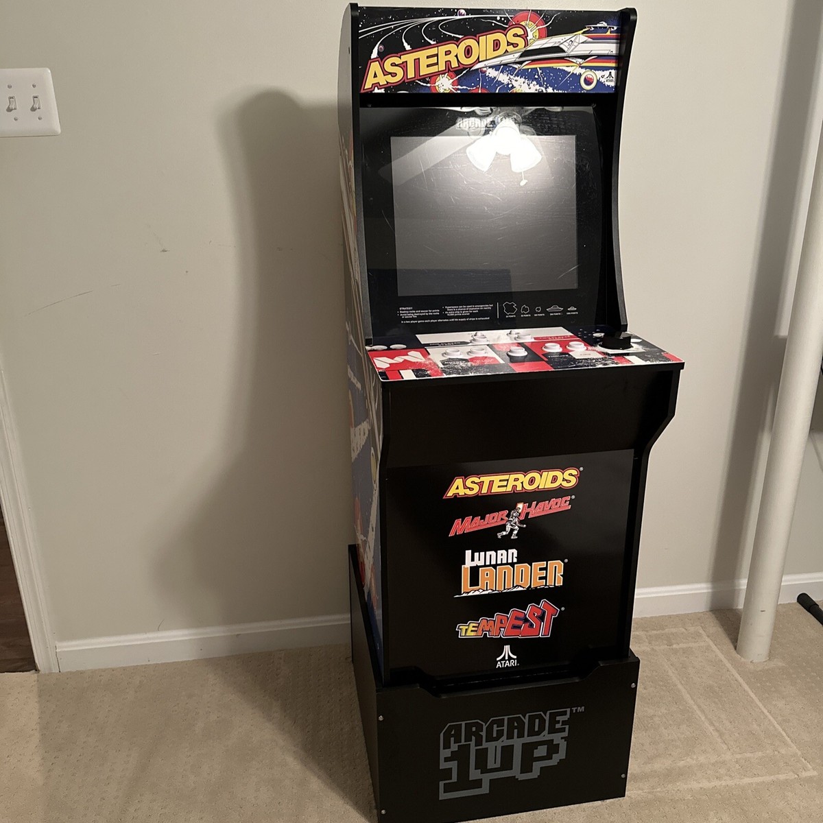 Arcade1Up 4ft Asteroids Machine With Stand Up Attachment. | eBay Arcade1Up 4ft Asteroids Machine With Stand Up Attachment. | eBay
