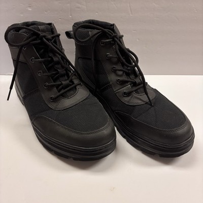Dr. Martens Bonny Tech Black Canvas Lace Up Chukka Boots Men's 13M