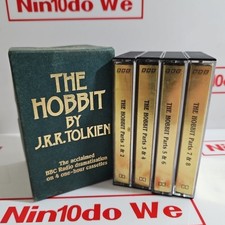 The Hobbitt By J R R Tolkien BBC Radio Dramatisation 4x One-hour Tape Cassettes