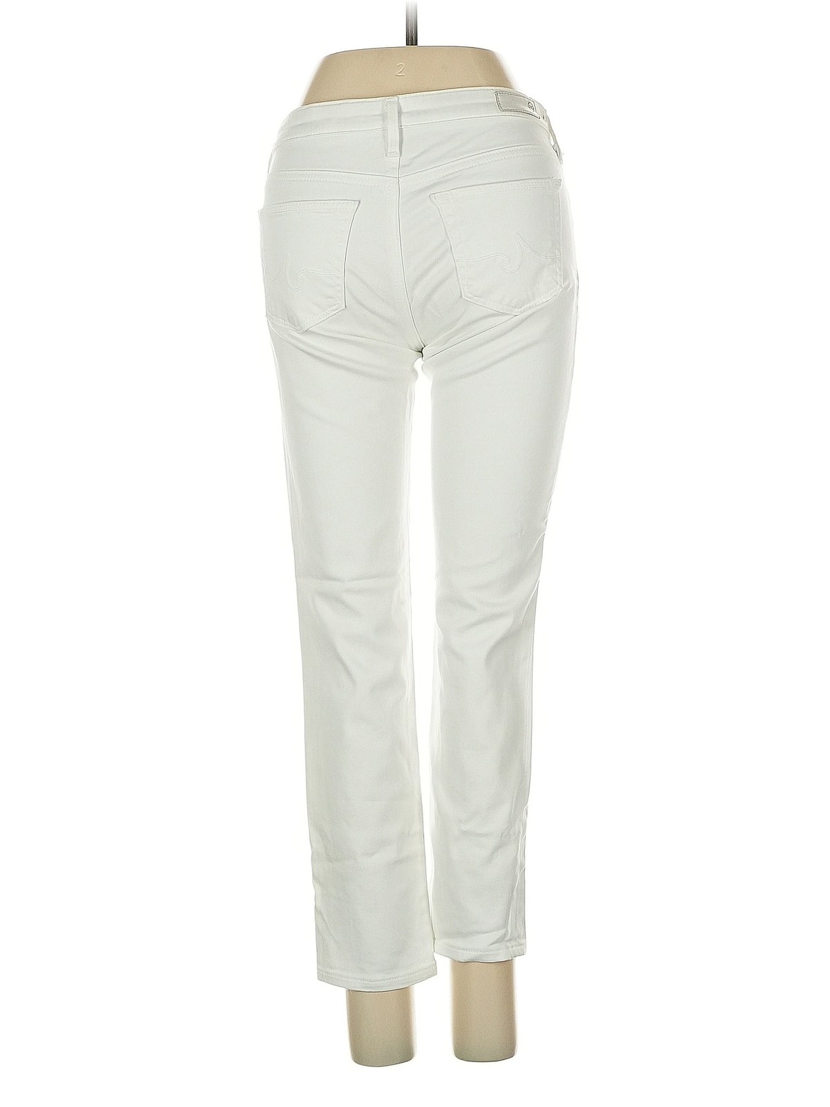 Adriano Goldschmied Women Ivory Jeans 25W thumbnail 2