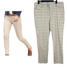 J. McLaughlin Houndstooth Print Pants Women's Size 12