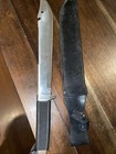 Sekizo Saber Fixed Blade USA Logo Saber 13” Machete w sheath Fee Shipping — photo 2