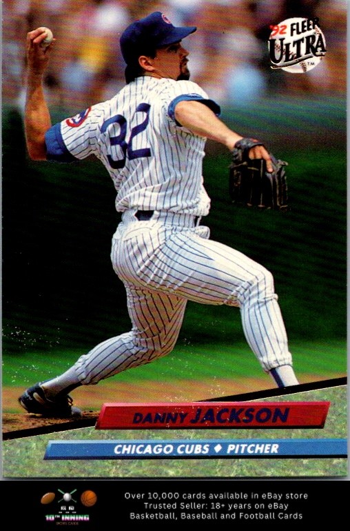 1992 Ultra BASEBALL #176 Danny Jackson