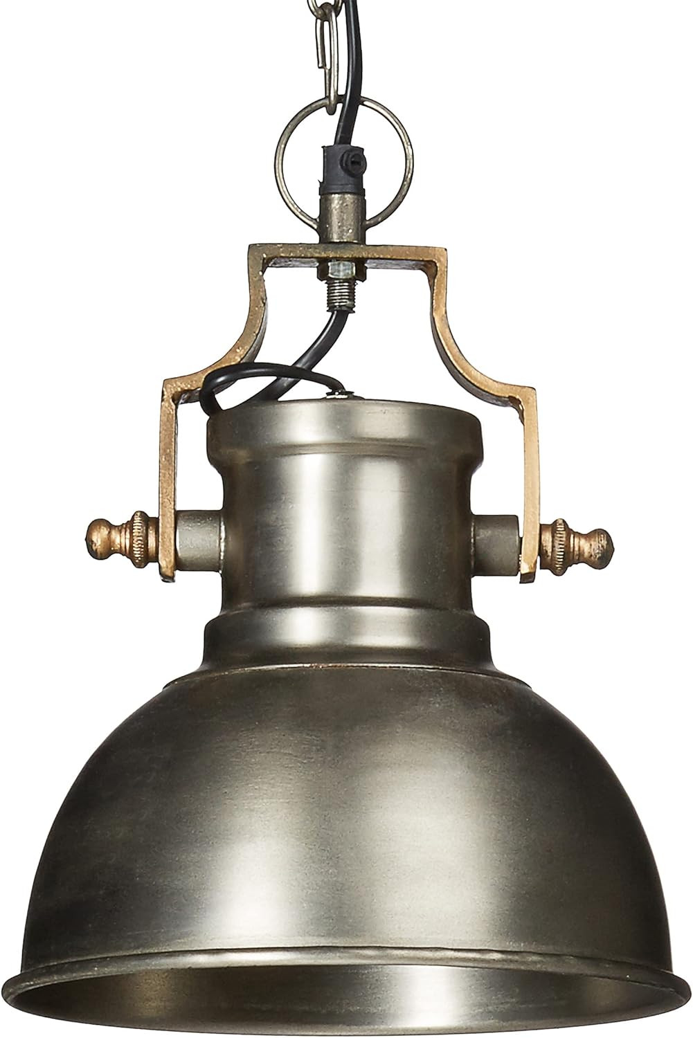 Lampadario a Sospensione Industrial, Lampada Sospesa, Paralume a Campana, Hxlxp: