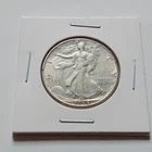 AU/BU?  1944  90% Silver Liberty Walking half Dollar!!    Nice coin!  A21