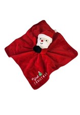 Carter's Child of Mine Santa Claus Plush Baby Lovey Blanket My First Christmas