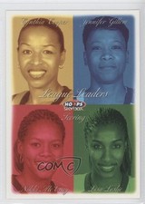 1999 WNBA Hoops Skybox League Leaders Cynthia Cooper Jennifer Gillom #7 HOF a9y