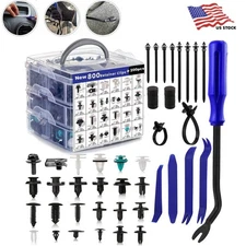 1000Pcs Car Push Retainer Clips Fasteners Assortment Door Panel Trim Screw Clips
