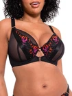 Curvy Kate Scantilly Mesmerise Plunge Bra Non Padded Underwired Sheer Bras
