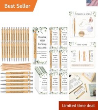 72 Sets Employee Appreciation Gift Bulk Thank You Office Inspirational Bamboo...