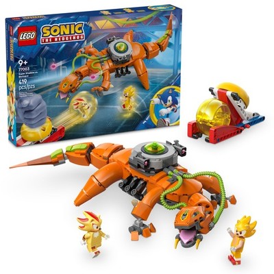 LEGO Sonic The Hedgehog Super Shadow vs. Biolizard, Gamer Gift for