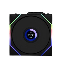 Lian Li UNI Fan TL - LCD Wireless 120 - Single Pack - 2.4 GHz Wireless...