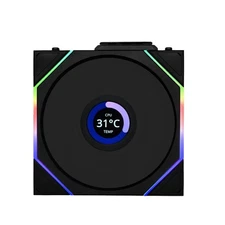 Lian Li UNI Fan TL - LCD Wireless 120 - Single Pack - 2.4 GHz Wireless... 