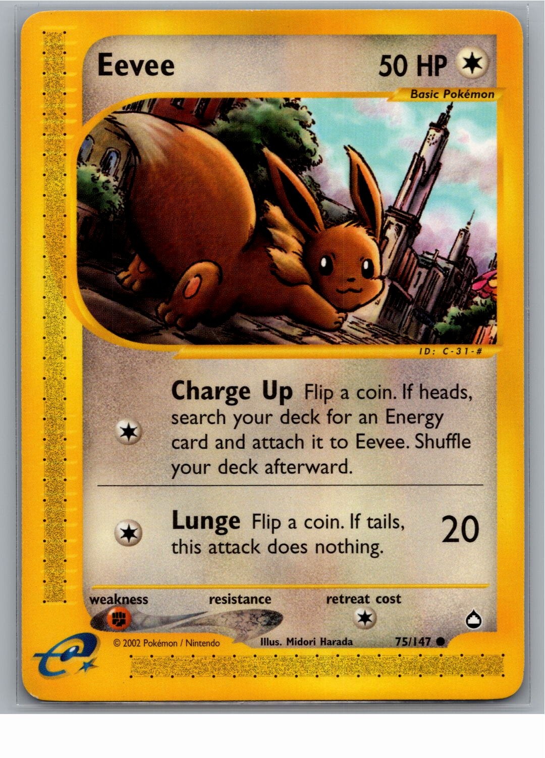 Eevee Common Aquapolis 075/147 NM