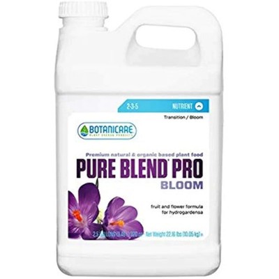 Botanicare PURE BLEND PRO Bloom Soil Nutrient 2-3-5 Formula, 2,5 Gallon