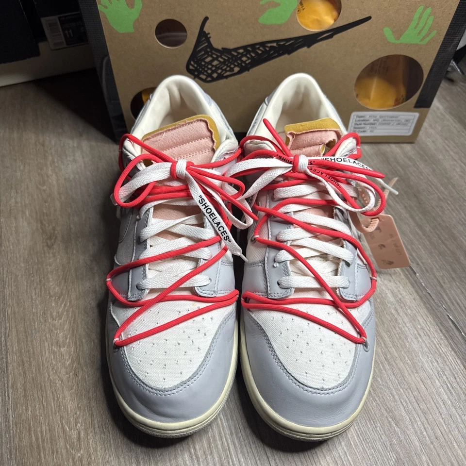 Size 14 - Off-White x Nike Dunk Low Lot 06 of 50 - Image 2 of 4