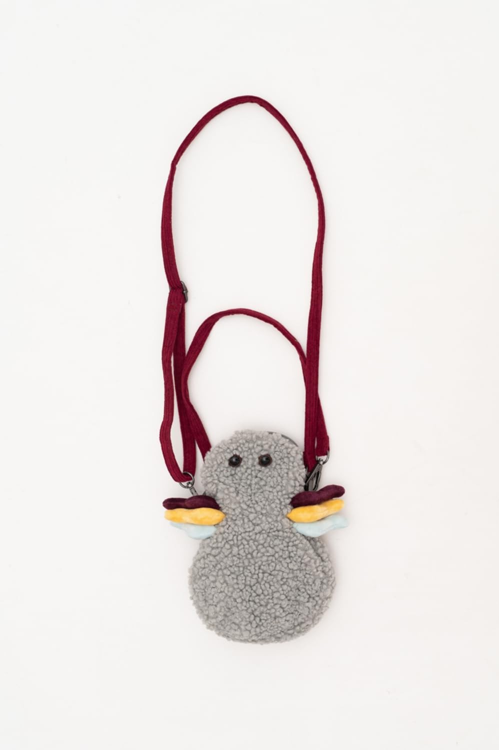 Bolso infantil algodón araña gris y blanca (N9z)