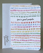 Hallmark THANK YOU Greeting Card w/Envelope New/Unused