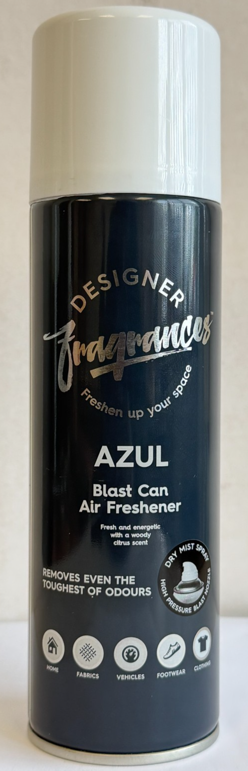 Designer Fragrances AZUL Blast Can Air Freshener 300ml