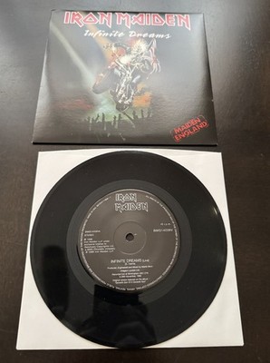 Iron Maiden 7'' black vinyl EP Infinite Dreams Killers live Maiden England