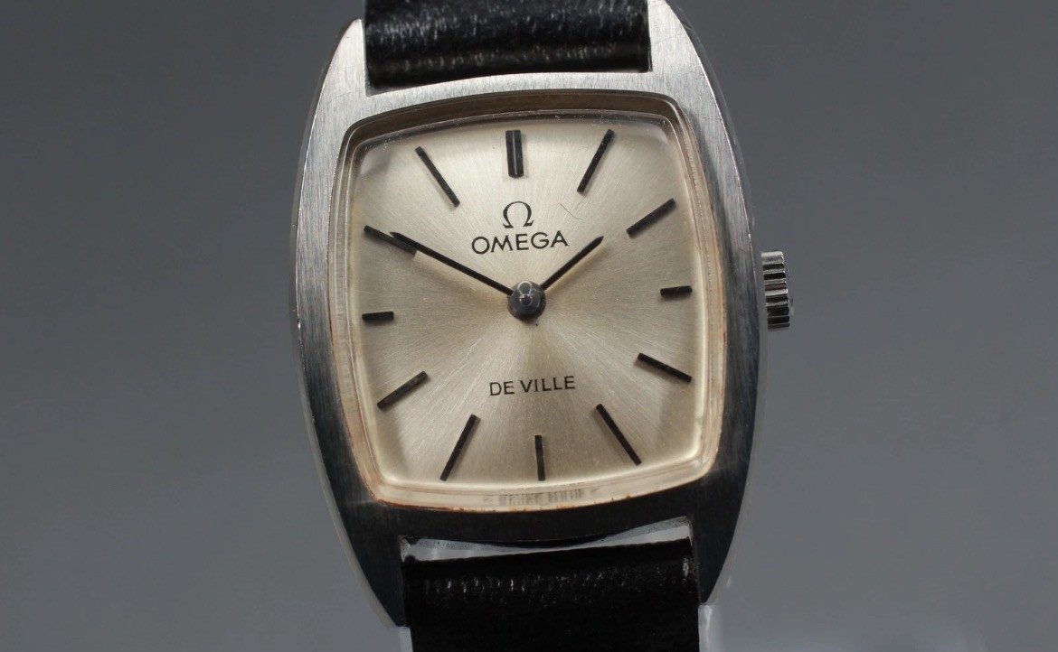 [Exc+5] Vintage 1969 OMEGA De Ville Cal.620 Manual Winding Silver Women's Watch