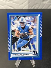 2025 Donruss Football - Amon-Ra St. Brown [Press Proof Blue] #81