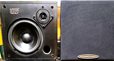 PAIR of Extremely rare Auratone 5CTV Passive Speakers Black
