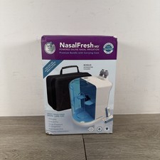 NasalFresh MD Powered Saline Nasal Irrigation Premium Bundle with Carrying Case