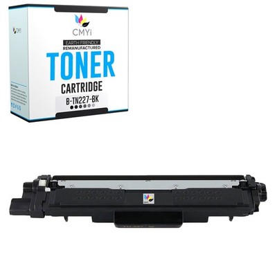 Compatible CMYi TN227 Black Toner Cartridge fits Brother DCP-L3510CDW, L3517CDW