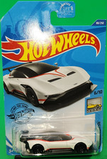 2020 Hot Wheels White Aston Martin Vulcan Factory Fresh 6/10