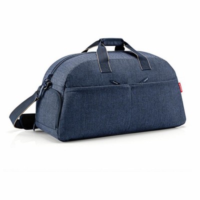 reisenthel overnighter plus Reisetasche Dunkelblau Herringbone DM4113