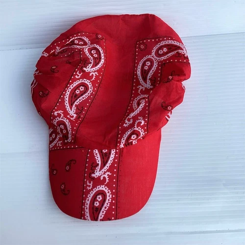 Casquette de baseball Supreme Red Paisley Bandana unisexe taille unique décontractée