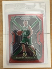 2020-21 Panini Prizm Payton Pritchard Rookie Red Wave No.257 RC