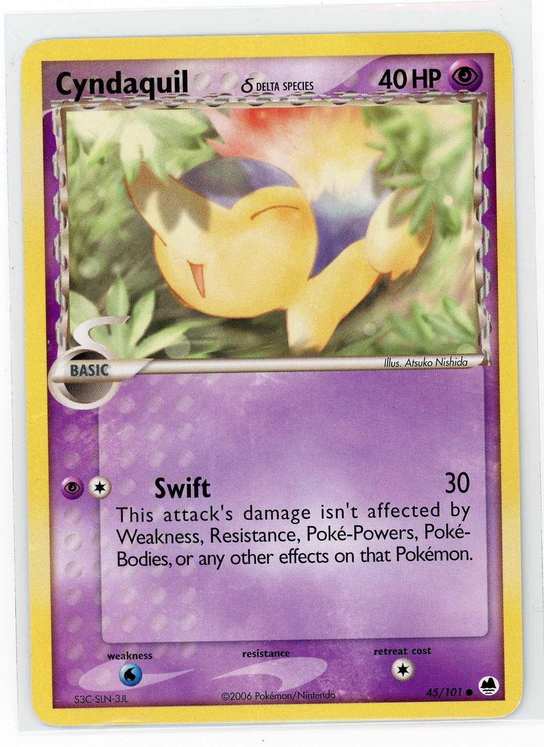 Pokemon TCG - Cyndaquil 45/101 - Dragon Frontiers - Common