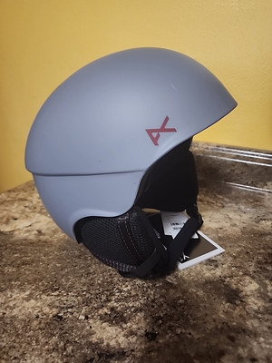 Anon Men's Helo Helmet - Round Fit, Gray, Large 59-61cm