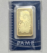 PAMP Suisse 50g Gold Bar 999.9 Fine Gold 4852.14 per troy oz