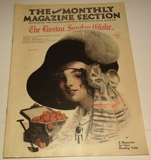Boston Globe Sept 8, 1912 Semi-Monthly Magazine Section - R-C-H Auto, Baseball +