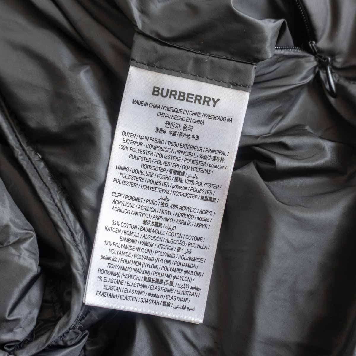 [Top Quality] BURBERRY LONDON [BRANSTON TB Logo Down Jacket] XS Burberry London  thumbnail 7